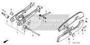 Forcella posteriore/Custodia a catena (C50DF/DG)
